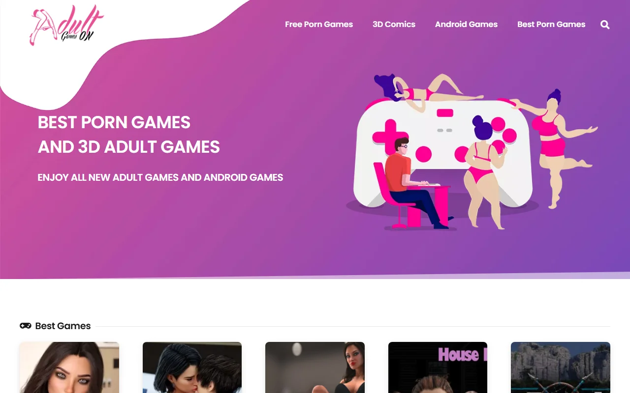 Screenshot: Adultgameson Screenshot of Adultgameson