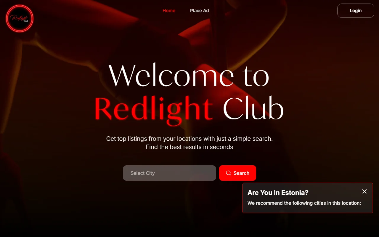 Screenshot: Redlightclub Screenshot of Redlightclub